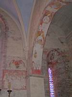 France, Isere, Cremieu, Eglise des Augustins, fresque (7)